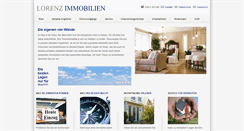 Desktop Screenshot of lorenzimmobilien.com